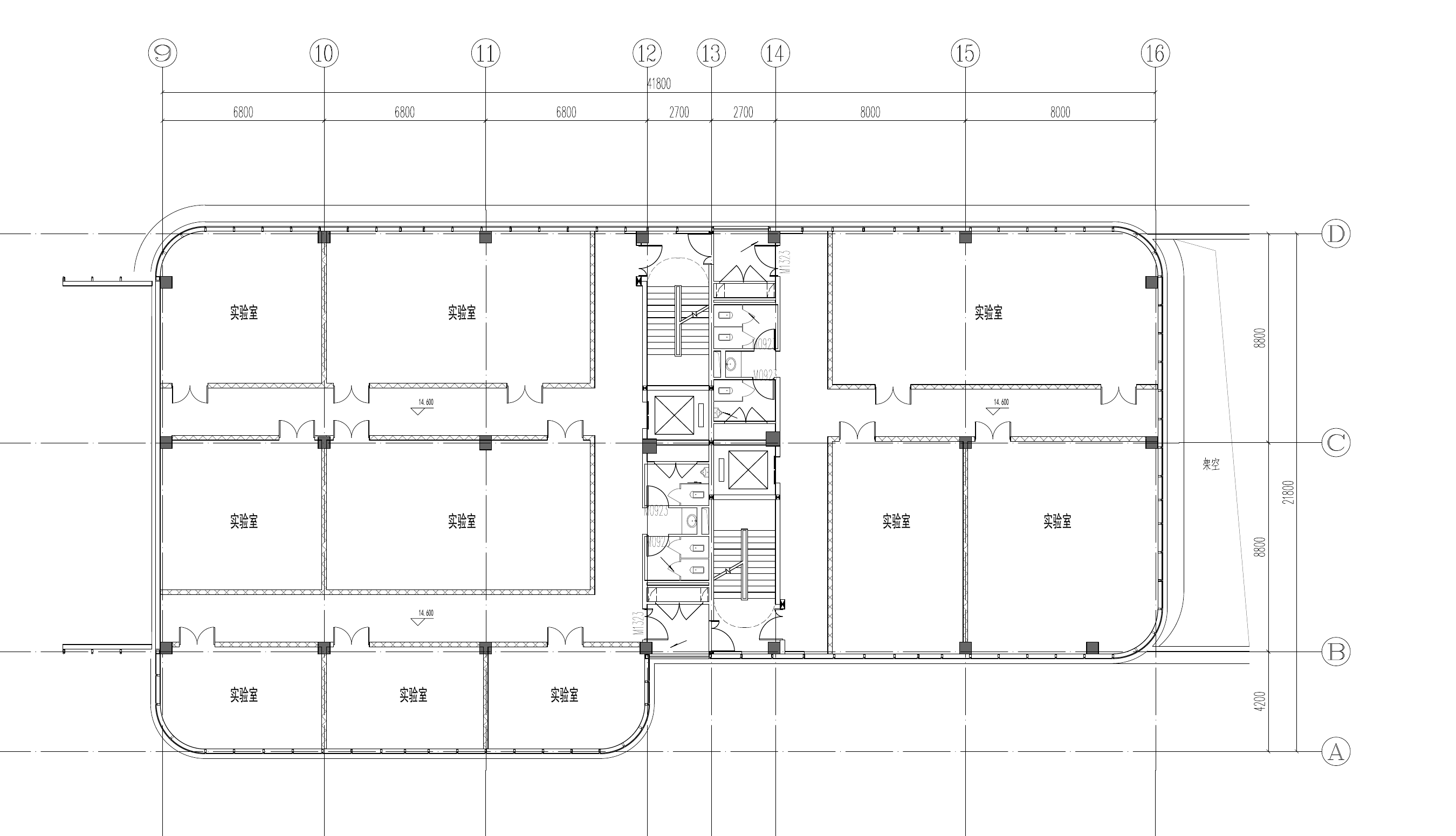 Floor plan of the Changzhou Future Institute of Technology